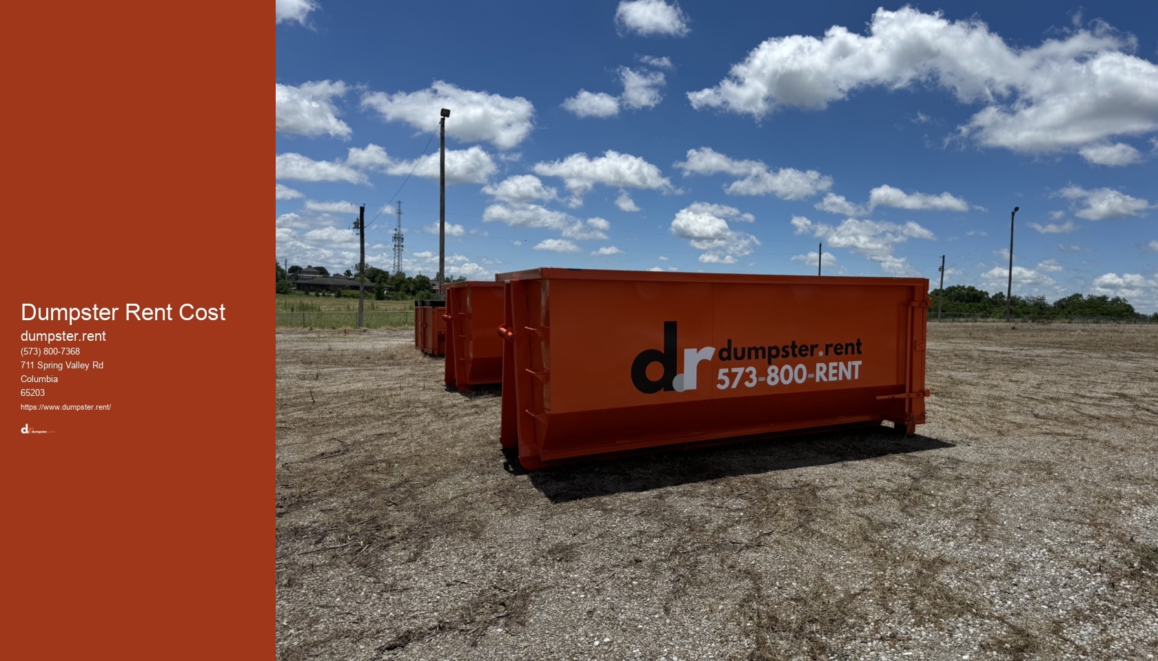 Hire Dumpster Rental Cost